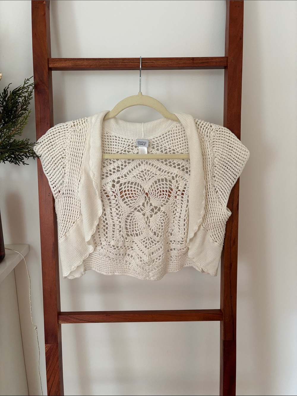 Y2K Crochet Bolero Shrug